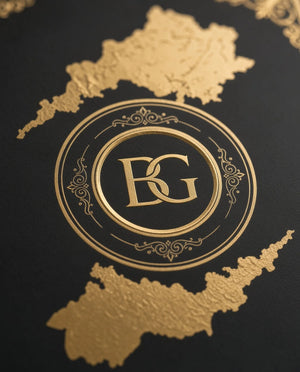 Gold foil medallion on the Persian Earl Grey pack