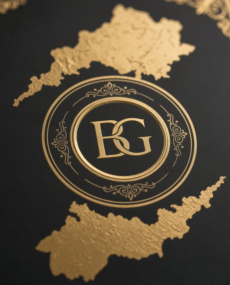 Gold foil medallion on the Persian Earl Grey pack